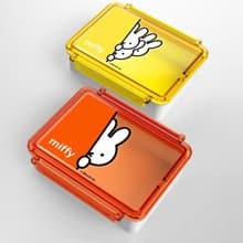 【Pinkoi x miffy】MIFFY 紅A微波爐午餐盒 (附活動隔片) (525 ml)台港澳日限定發售