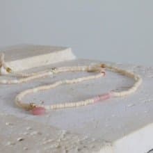 項鍊 蛋白石 天然石 - 艾斯樂 -