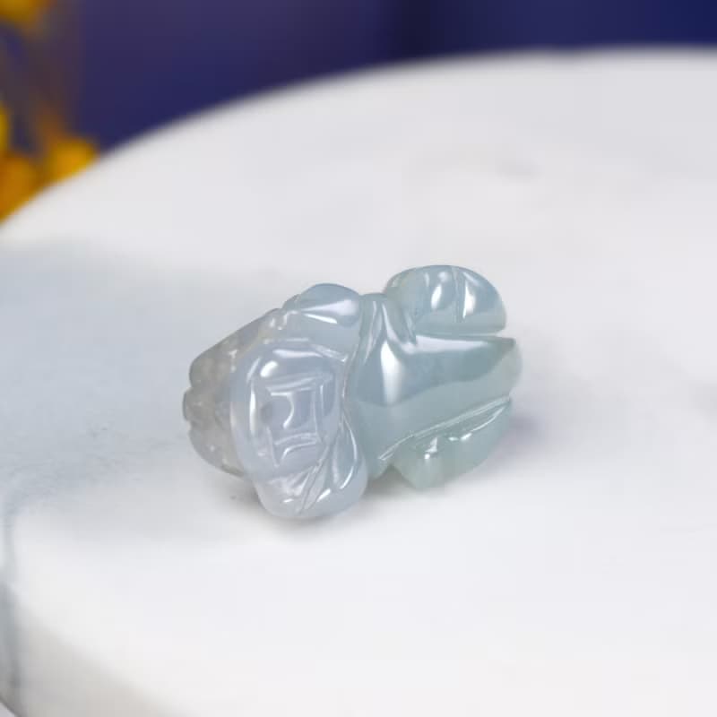 【招財神獸】冰種翡翠貔貅|天然緬甸玉翡翠A貨| 送禮