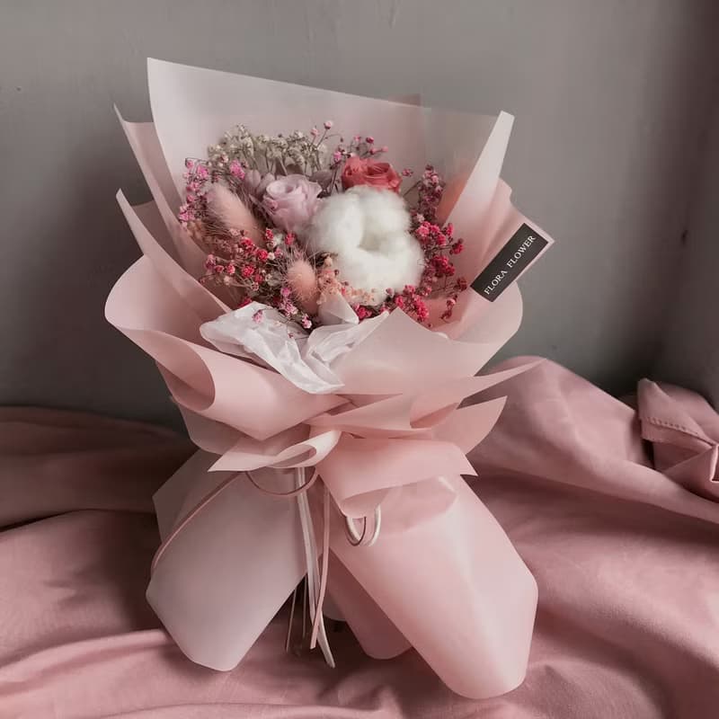 Flora Flower乾燥花束-for girls