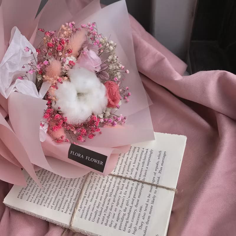 Flora Flower乾燥花束-for girls