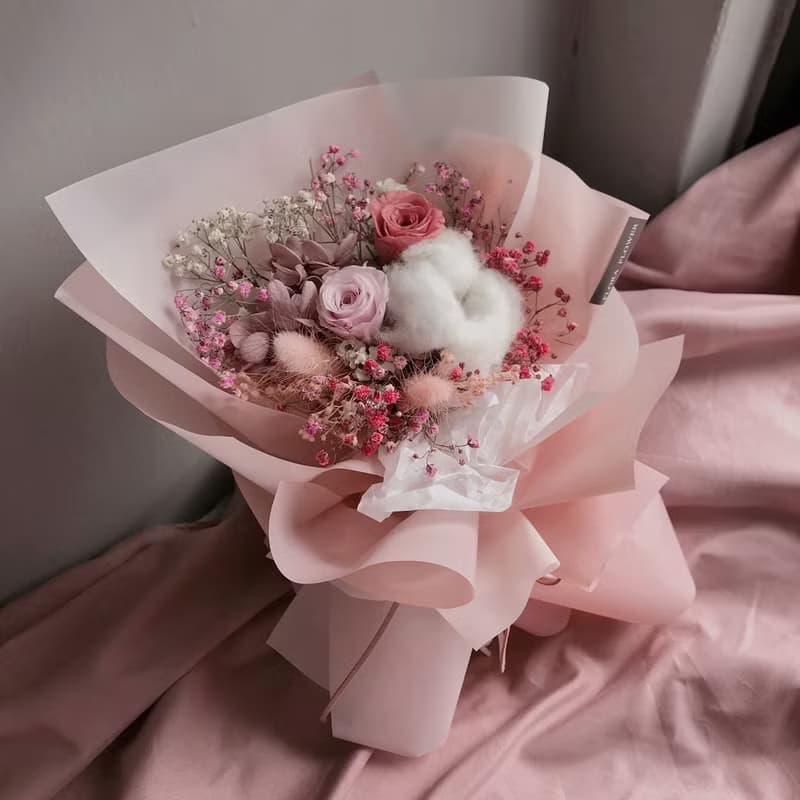 Flora Flower乾燥花束-for girls