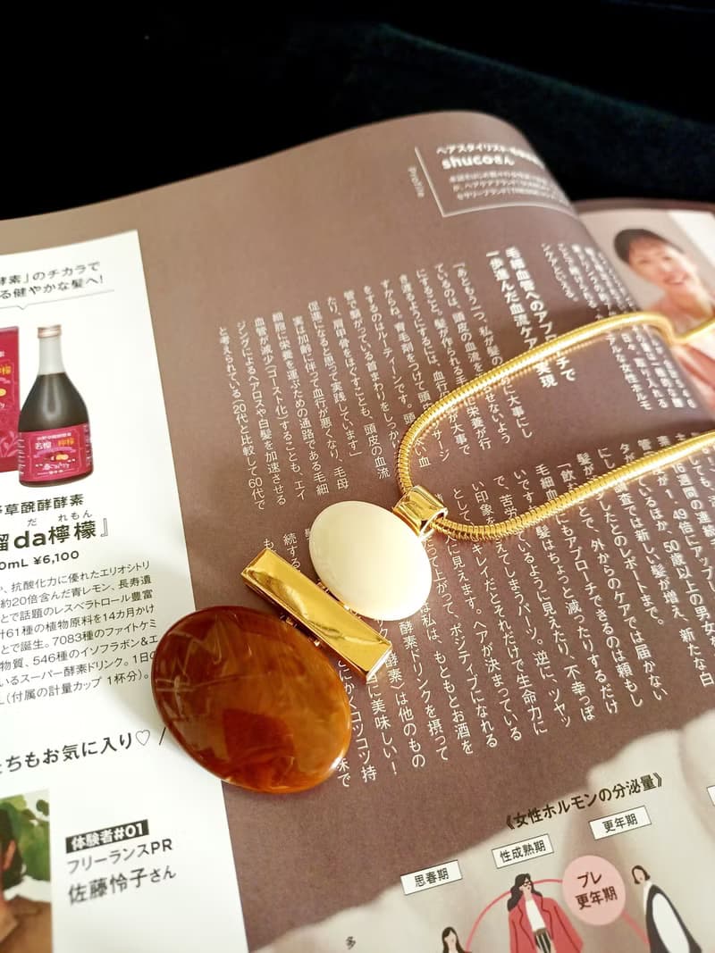vintage jewelry  AVON 摩登幾何造型 項鍊