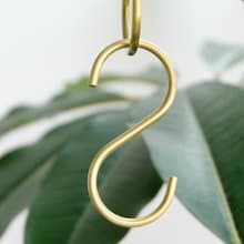 聖誕禮盒 黃銅金色復古S掛鉤 居家收納 多個裝