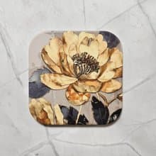 金花燦爛-吸水陶瓷杯墊