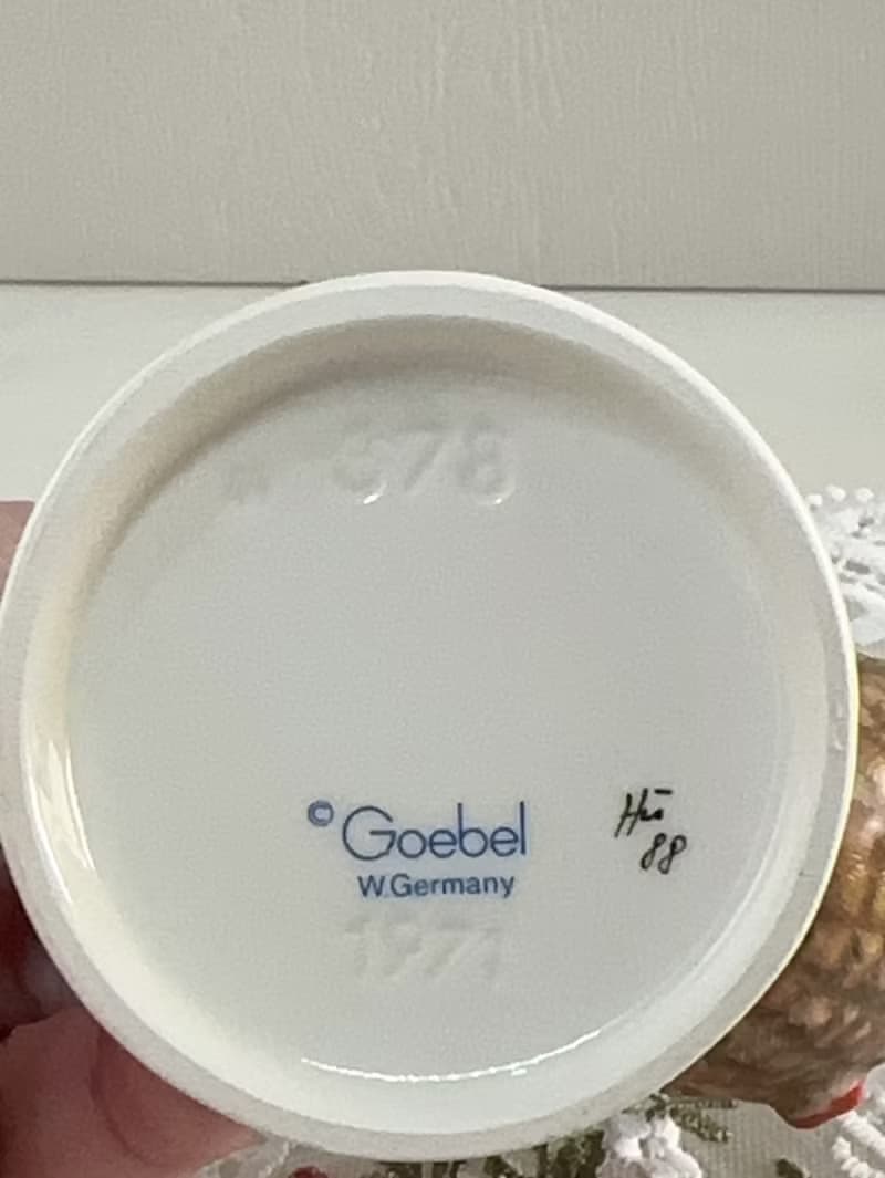 德國頂級瓷偶Hummel收藏中古手工手繪喜姆娃娃/一等品