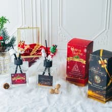 QIDINA 聖誕珪藻土精油擴香瓶200ml