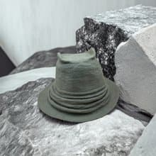 絲光美麗諾羊毛特殊造型帽 - 暮霧賢者