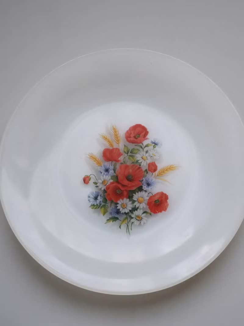 法國Arcopal Vintage套裝杯連茶碟/中古/咖啡杯/餐具/甜點碟