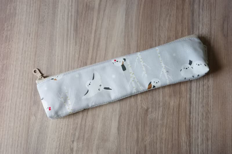 雪國小山雀 - 餐具袋 環保餐具袋 | 海柏手作