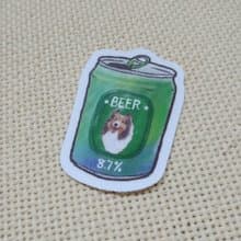 喜樂蒂啤酒-防水車貼-行李箱貼紙-賓士貓_防水貼紙