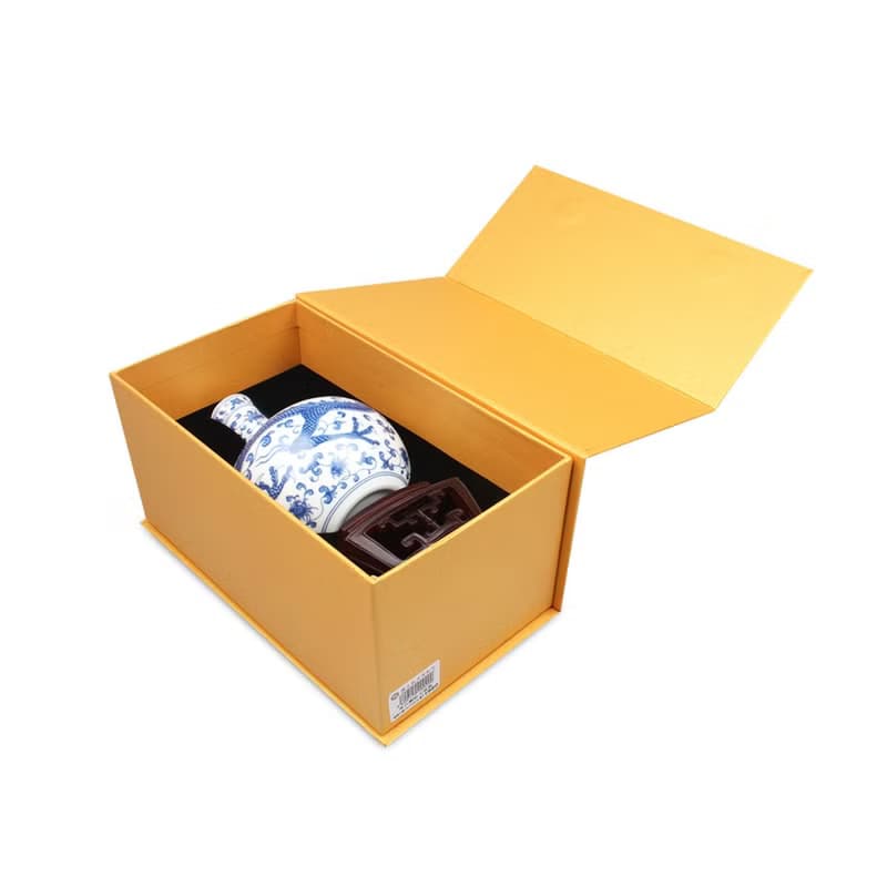 青花龍紋天球瓶