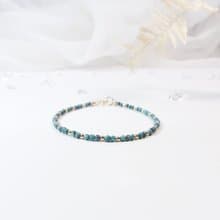 綠松石 l 成功之石 × 守護 - 12月誕生石 美國14KGF 極細手鍊