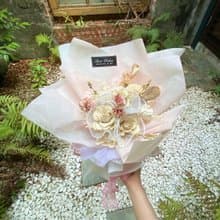 漫森態 玫瑰花花束 Chic 不凋花花束 情人節