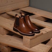 馬丁雀爾喜_咖古銅 不分男女 情侶鞋 35~47 大尺碼