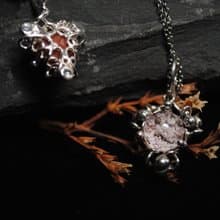 Phantom Quartz 幽靈球純銀墜