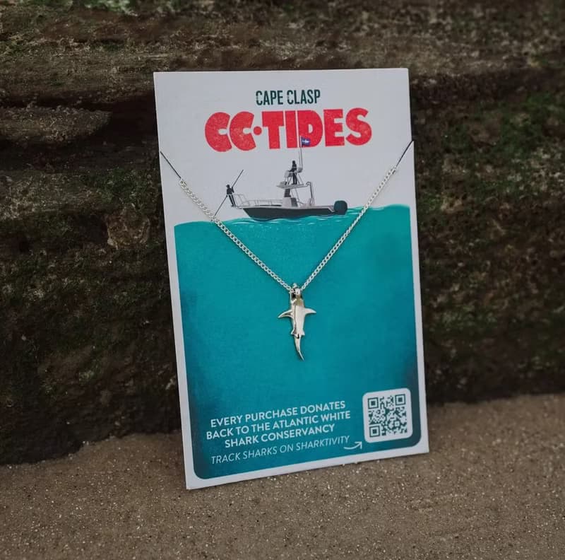 Cape Clasp純銀鯊魚項鍊