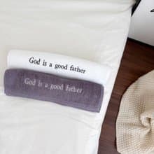 JIN CHA GOD-刺繡毛巾 God is a good father(兩色)/基督/受洗