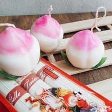 【生日禮物】壽桃蠟燭