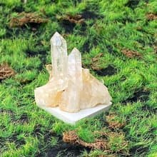 天然原礦白水晶冰山能量柱 白水晶簇 消磁淨化 快速出貨 風水小物