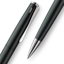 【雷雕免費刻字】LAMY 原子筆+筆袋禮盒 / studio 系列  - 黑森林