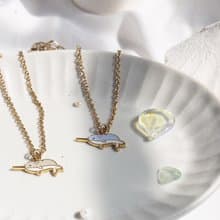 小白鯨 獨角鯨 弓頭鯨 鯨魚 Whale 手鍊 海洋 生日禮物 紙盒包裝
