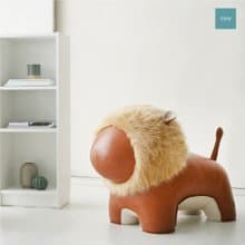【大型居家擺飾】獅子 Lion Amo 皮革動物 | 入厝禮物