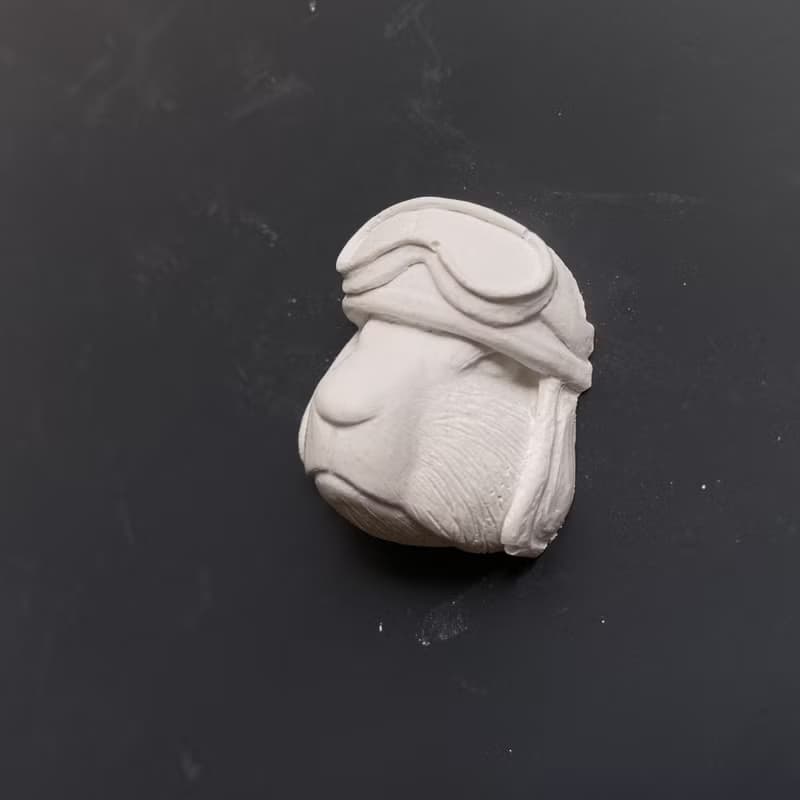 軍帽動物 | 再生水泥造型擴香石