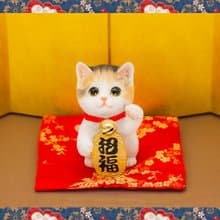 デバリエ 招き猫 猫 置物 商売繁盛 厄除け 病除け 開運 金運アップ 福を招く 玄関 飲食店 開店祝い 誕生日 記念日 クリスマス 新年 雑貨 cb040m