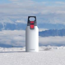 瑞士百年 SIGG 彈蓋輕量保溫瓶 330ml - 純雪