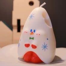 聖誕雪人心卜卜丁 龍井茶香
