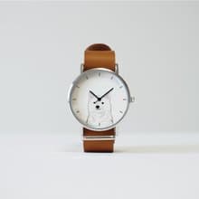 しば犬(白)１の腕時計