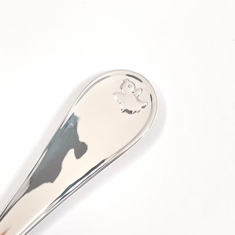 【日本直送 中古美品】ティファニー TIFFANY&Co. カトラリー ベビースプーン 食器 動物 アニマル シルバー925 新品仕上げ済み