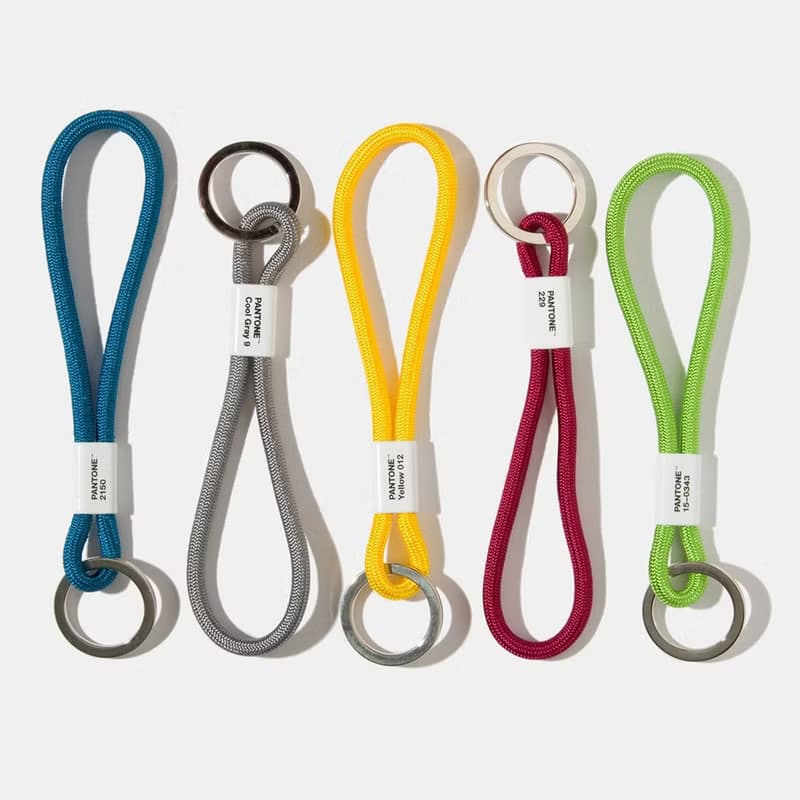 PANTONE 短版鑰匙扣環(多色可選) 送禮