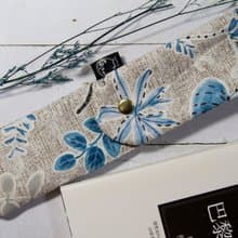 【Gi LAI】 6.5*26Cm環保雙層筷袋 餐具袋-花卉