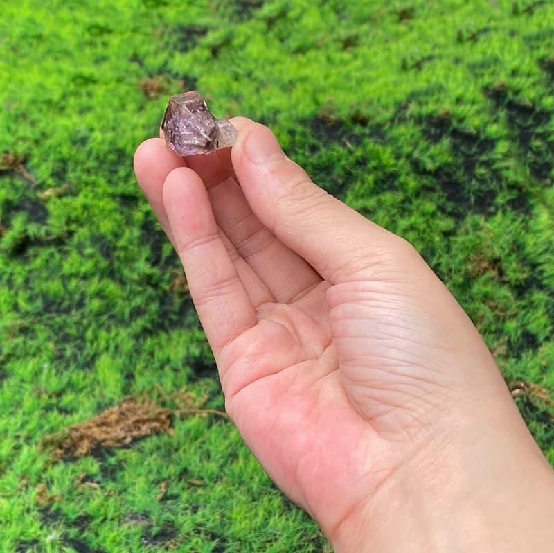 能量擺飾-天然冰透彩虹超七水晶原石 招財 智慧 事業 快速出貨