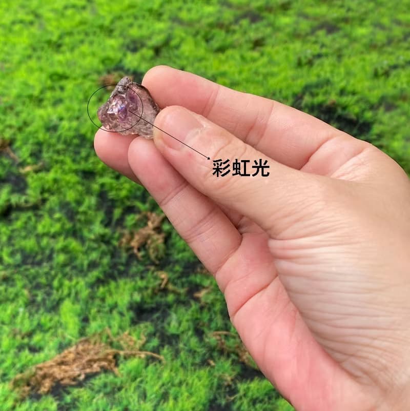 能量擺飾-天然冰透彩虹超七水晶原石 招財 智慧 事業 快速出貨