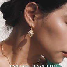SYUAN JEWELRY | Heart & Soul— 鍍18K洛可可風鋯石垂墜耳環