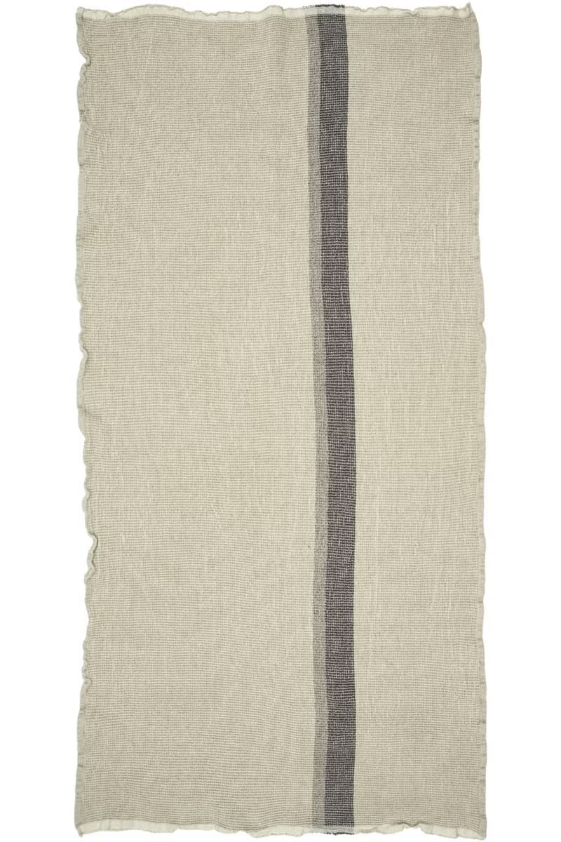 Linen bath towels  hanging loop 65 x 130 cm