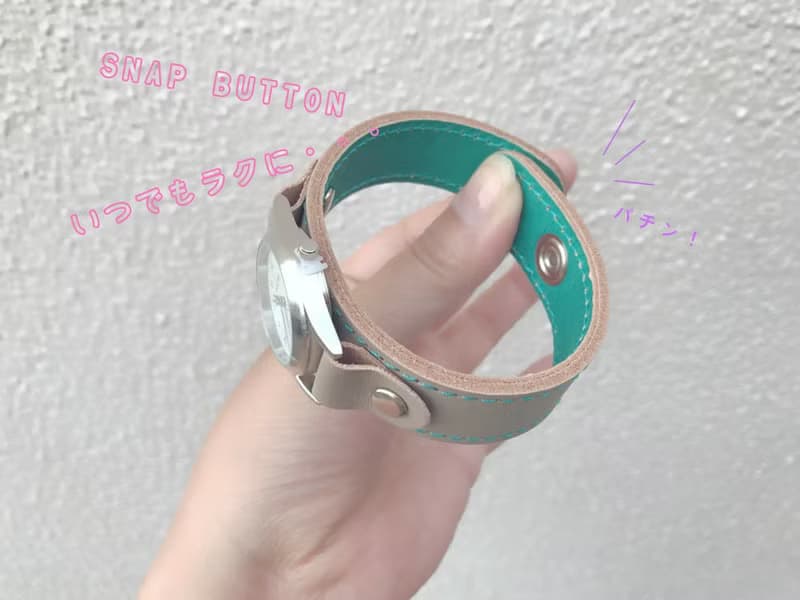 STITCH　カスタマイズオーダーメイド　好きな色で作る　ステッチラン腕時計　ユニセックスOK　SRW-CUSTOM
