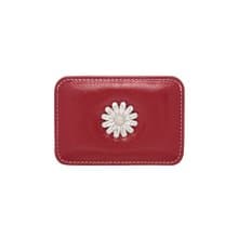 Daisy Slim Mini Transportation Card Wallet rose