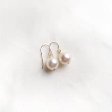 数量限定訳あり 大粒8.5mmAkoya Pearl Earrings