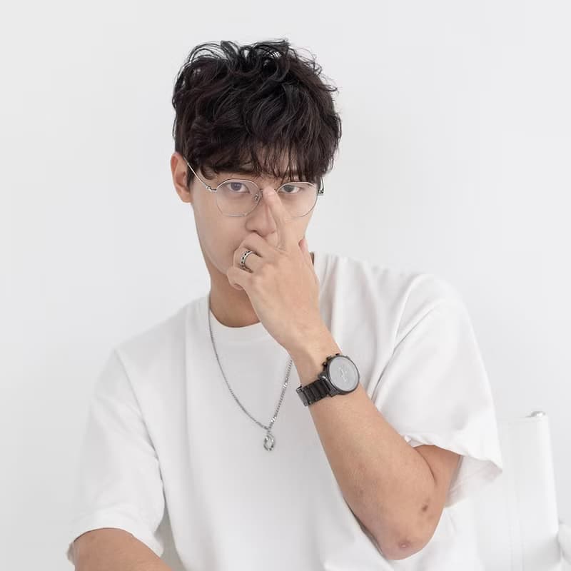 全鈦多邊形框眼鏡×FROMEYES 高折射率濾藍光