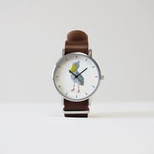 ハシビロコウの腕時計