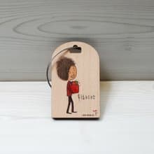 行李吊牌-幸福自己給