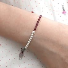 青金石紫晶銀珠手鍊 水晶手鍊 彩虹手鍊 珠珠手鍊 宇宙手鍊