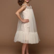 Elegant flower girl dress for wedding, birthday, concerts