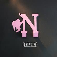 【OPUS東齊金工】當貓咪遇上字母N - 掛勾(粉紅)/壁飾掛勾/無痕