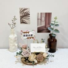 永生花品牌名片座.開業賀禮