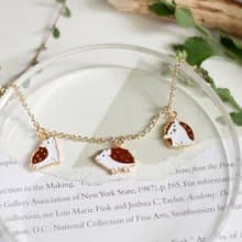 刺蝟琺瑯手鏈 港台聯名手工飾品系列 【刺身小姐x Little OH!】